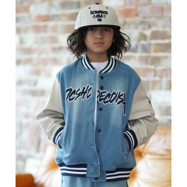 コート アウター DC/ディーシー 26 KD VARSITY JACKET キッズ ジャケット Y...