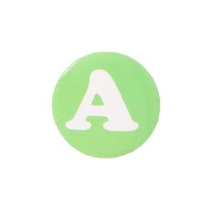 バッジ 「アルファベット缶バッチ」
