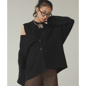 カーディガン 「セット」ニットカーディガン/ノースリーブニット レディース