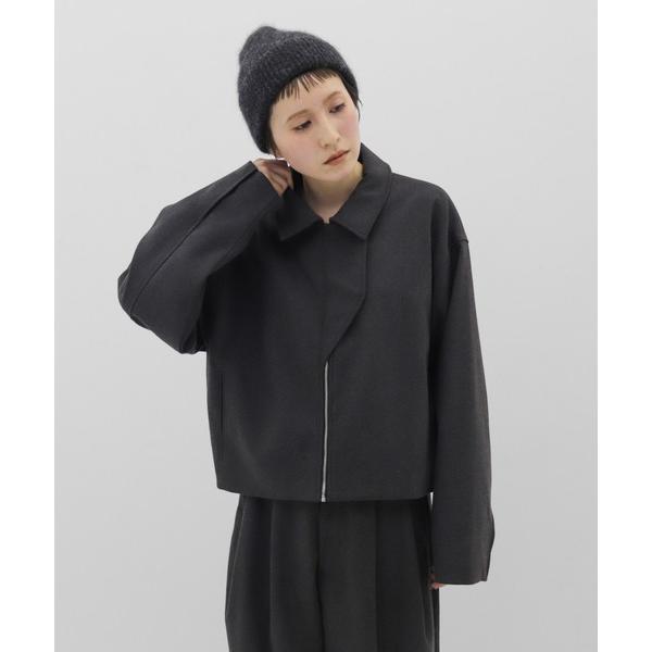 ブルゾン アウター Wool Like Short Zip Blouson レディース
