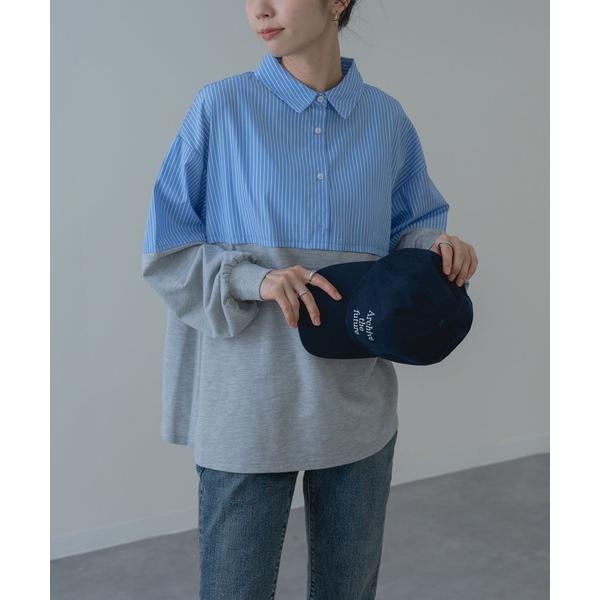 ブラウス シャツ 「SABUROKU」きちんと感 と ラフさ をいいとこ取り トップス レディース