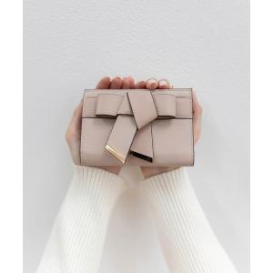 財布 リボンベルトミニウォレット レディース