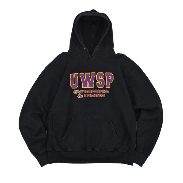 パーカー 「USED」90’s EAGLE USA “UWSP SWIMMIG ＆ DIVING” ...