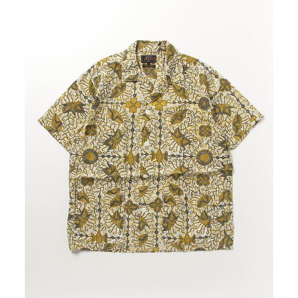 「BEAMS PLUS」 半袖シャツ LARGE ホワイト メンズ