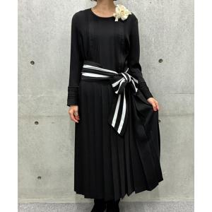 ワンピース サッシュベルト付きワンピースの商品画像