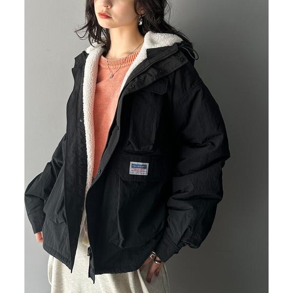 「Java」 マウンテンパーカー LARGE ブラック レディース