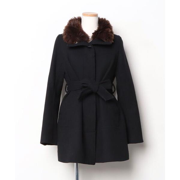 「LADY LUCK LUCA」 コート 38 ブラック レディース