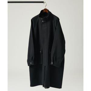 ステンカラーコート コート 「Traditional Weatherwear」ELGIN LONG エルガン ロング ヒートツイード /スタンドカラー