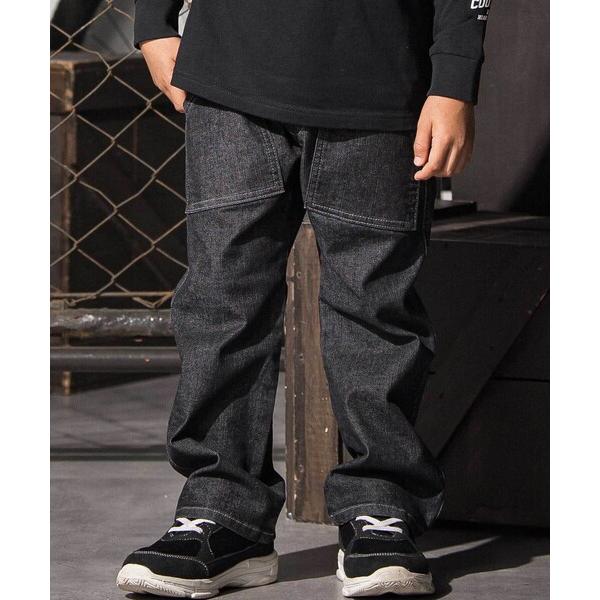 パンツ アウトポケットストレッチデニムパンツ キッズ 子供服 男の子