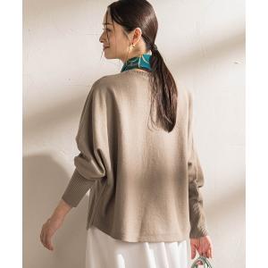 ニット セーター ファインメリノウールドルマンニット「洗える」 レディース