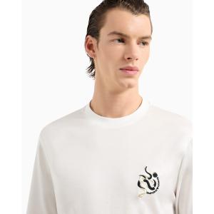 12D677-9 EMPORIO ARMANI エンポリオアルマーニ トップス EMPORIO ARMANI tシャツ 「エンポリオ アルマーニ」ASV オーバーサイズ