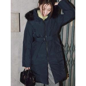 コート アウター 「宮本茉由着用」フードロングダウンコート レディース