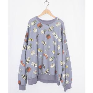 tシャツ 353138：ラビル寿司尽くし裏毛プルオーバー レディース メンズ