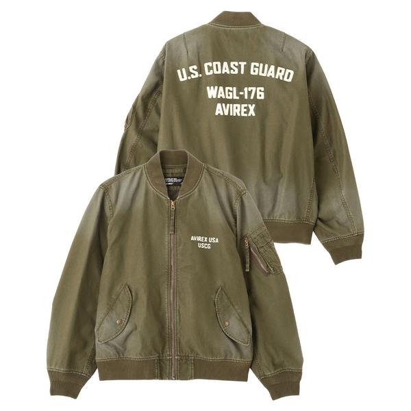 ma1 ma-1 COTTON LIGHT MA-1 ”U.S.COAST GUARD” / コット...