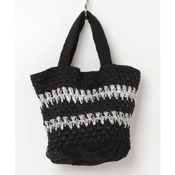 トートバッグ 「Swaraj/スワラージ」ハンドニットボーダートート メンズ