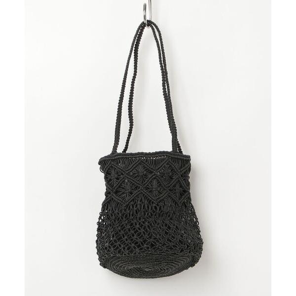 トートバッグ 「Swaraj/スワラージ」マクラメコットントート（手編み） メンズ