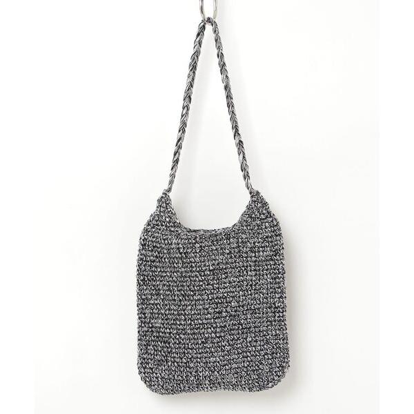 ハンドバッグ 「Swaraj/スワラージ」MACRAME METALIC BAG（手編み）ワンハンド...