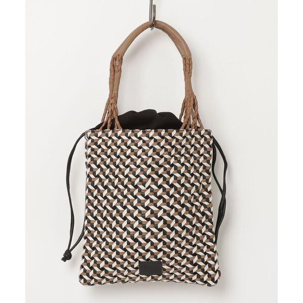 トートバッグ 「Swaraj/スワラージ」メッシュレザーTOTE(手編み)SHEEPレザー メンズ