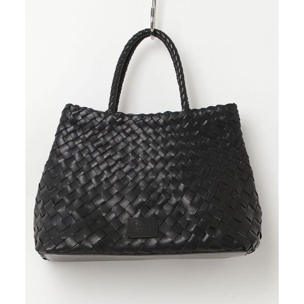 ハンドバッグ 「Swaraj/スワラージ」レザー・アシンメトリーメッシュBAG(山羊革)