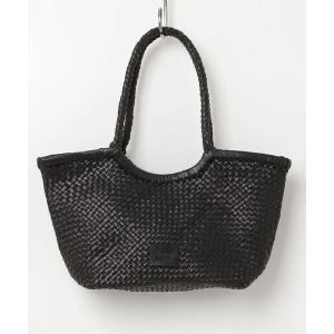 トートバッグ 「Swaraj/スワラージ」手編みのゴートレザーメッシュBAG メンズ