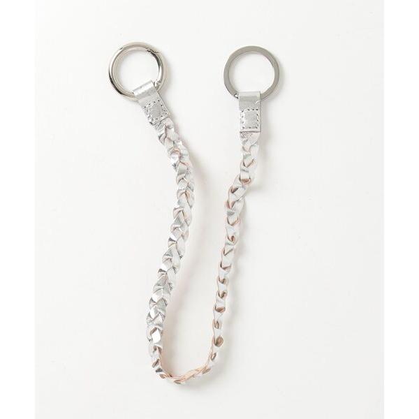 キーケース 「Swaraj/スワラージ」手編みレザーKeyストラップ（牛革）