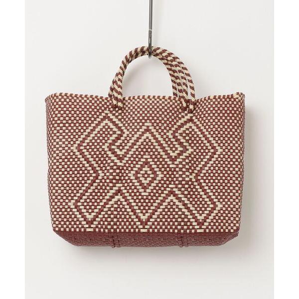 かごバッグ カゴバッグ 「Moon Bird/ムーンバード」手編みのメルカドバッグ・横?（M）