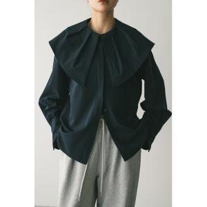 ブラウス シャツ サークルカラーシャツ レディース