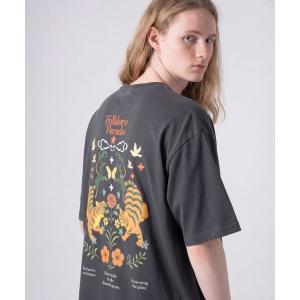 tシャツ rehacer TEE : Flower Parade Wide TEE / フラワー パレード ワイドT メンズ レディース