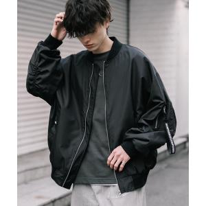 ma1 ma-1 新色追加 ポリDEWSPO オーバーサイズMA-1フライトジャケット/撥水加工ミリタリーブルゾン メンズ レディース