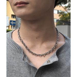 ネックレス インフルエンサー みずきち × SBG ツイストリンク マンテルネックレス メンズ レディース