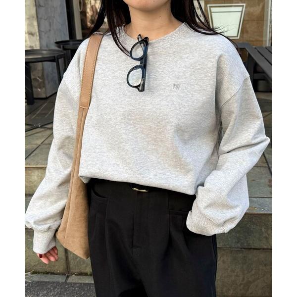 トレーナー スウェット FR刺繍ヘビー裏毛スウェット レディース