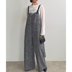 サロペット オーバーオール ベルテッドサロペット レディース