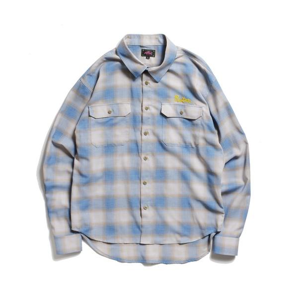 シャツ Ombre Check Work Shirt メンズ レディース