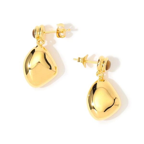 ピアス DEVE La Radieuse Tiger's eye ドロップピアス レディース