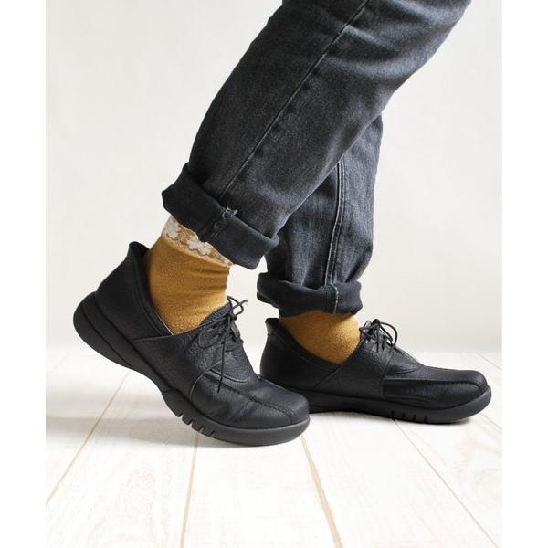 シューズ Re:getA リゲッタ スットオン レースアップシューズ R-332 レディース メンズ