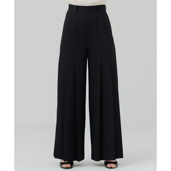 スラックス パンツ high waist pleated slacks（ハイウエストプリーツスラック...
