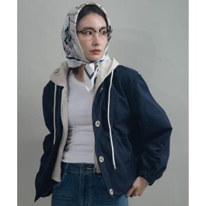 ブルゾン アウター スウェットフード付きブルソン レディース