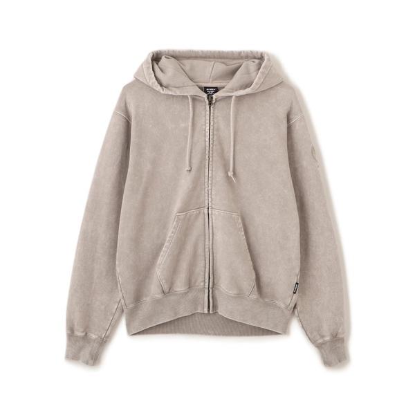 パーカー ACID WASH ZIP UP HOODIE / アシッドウォッシュ ジップアップ フー...