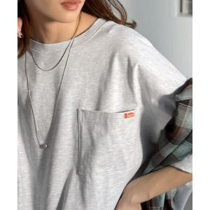 tシャツ 半袖 「JaVaジャバコラボ」「スーパービッグシルエット」大人のこなれ感漂う。 綿100％ビッグポケットオーバーサイズTシャツ（半袖） レディース｜ZOZOTOWN Yahoo!店