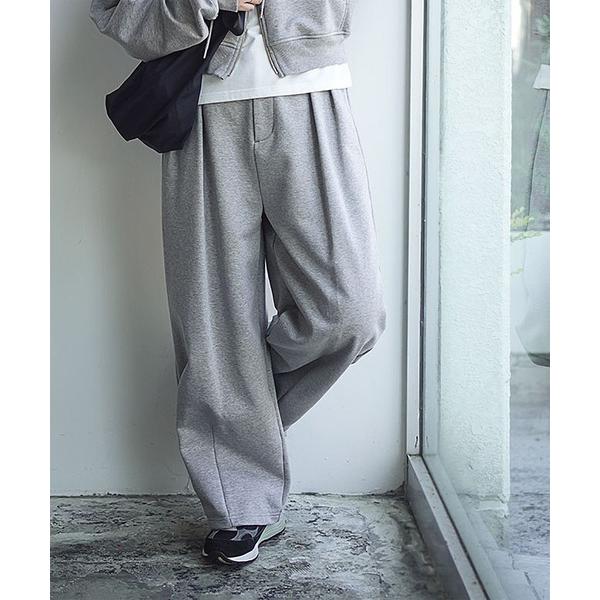 ワイドパンツ スウェットパンツ ジャージ 裏毛スウェットスラックス レディース
