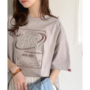 tシャツ 「JaVaジャバコラボ」シンプル派にも推したい！綿100％グラフィック刺繍Tシャツ（半袖） レディース メンズ