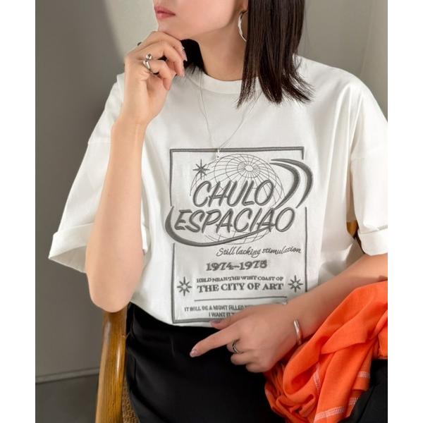 tシャツ 「JaVaジャバコラボ」シンプル派にも推したい！綿100％グラフィック刺繍Tシャツ（半袖）...