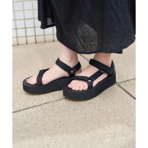 「FREAK'S STORE」 「Teva」フラットサンダル 6 ブラック レディース