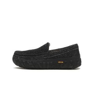 「UGG」 モカシンシューズ 8 ブラック メンズ