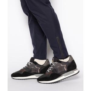 「Atlantic STARS」 ローカットスニーカー 40 ブラック メンズ