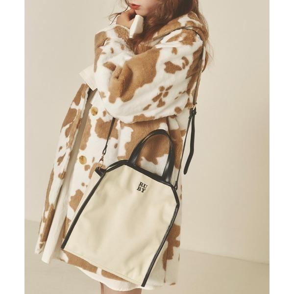 「RUBY AND YOU」 2WAYバッグ FREE オフホワイト レディース