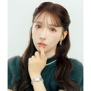 「WORLD WIDE WATCH」 「mistreass」アナログ腕時計 FREE ホワイト レディース