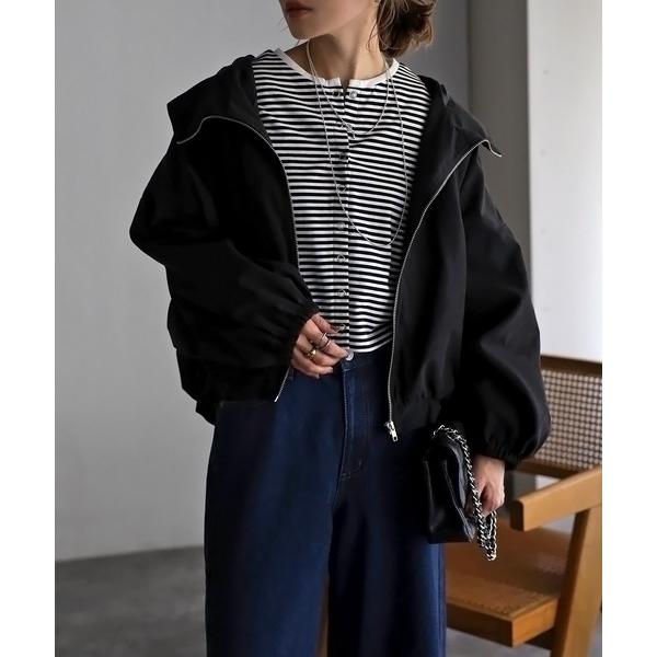 「Bonjour Sagan」 マウンテンパーカー FREE ブラック レディース