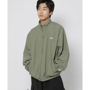 「Russell Athletic」 ナイロンブルゾン「Niko and...コラボ」 LARGE カーキ メンズ