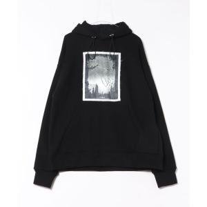 パーカー METALLIC PAINT HOODIE / メタリックペイントフーディー レディース メンズ
